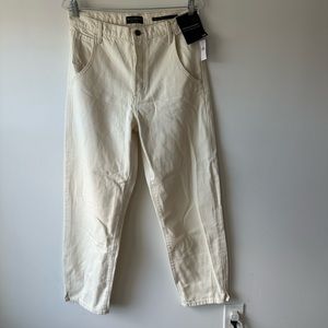 Banana Republic, high-rise relaxed taper jean size 29, NWT